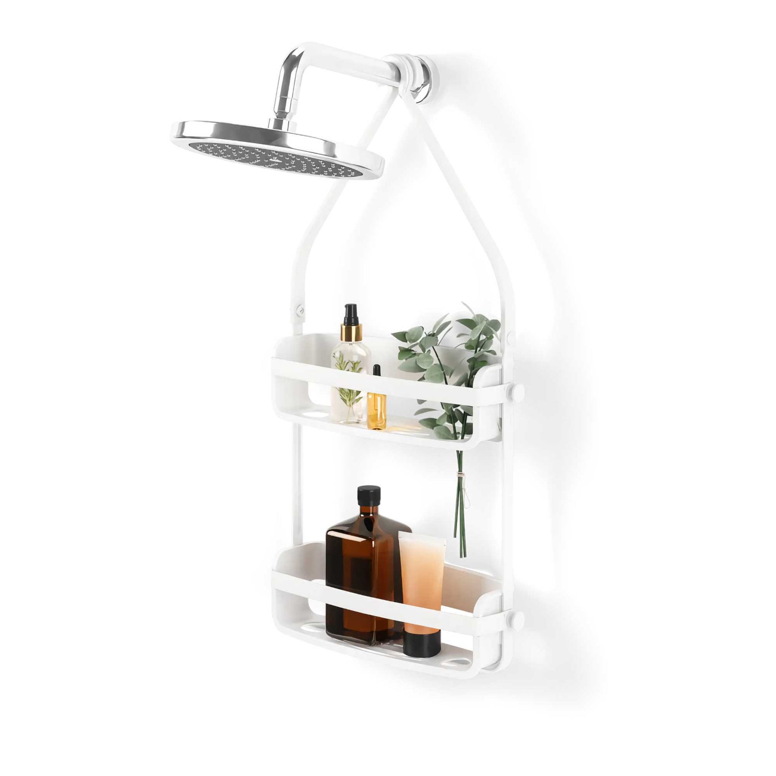 Umbra Flex Shower Caddy, White