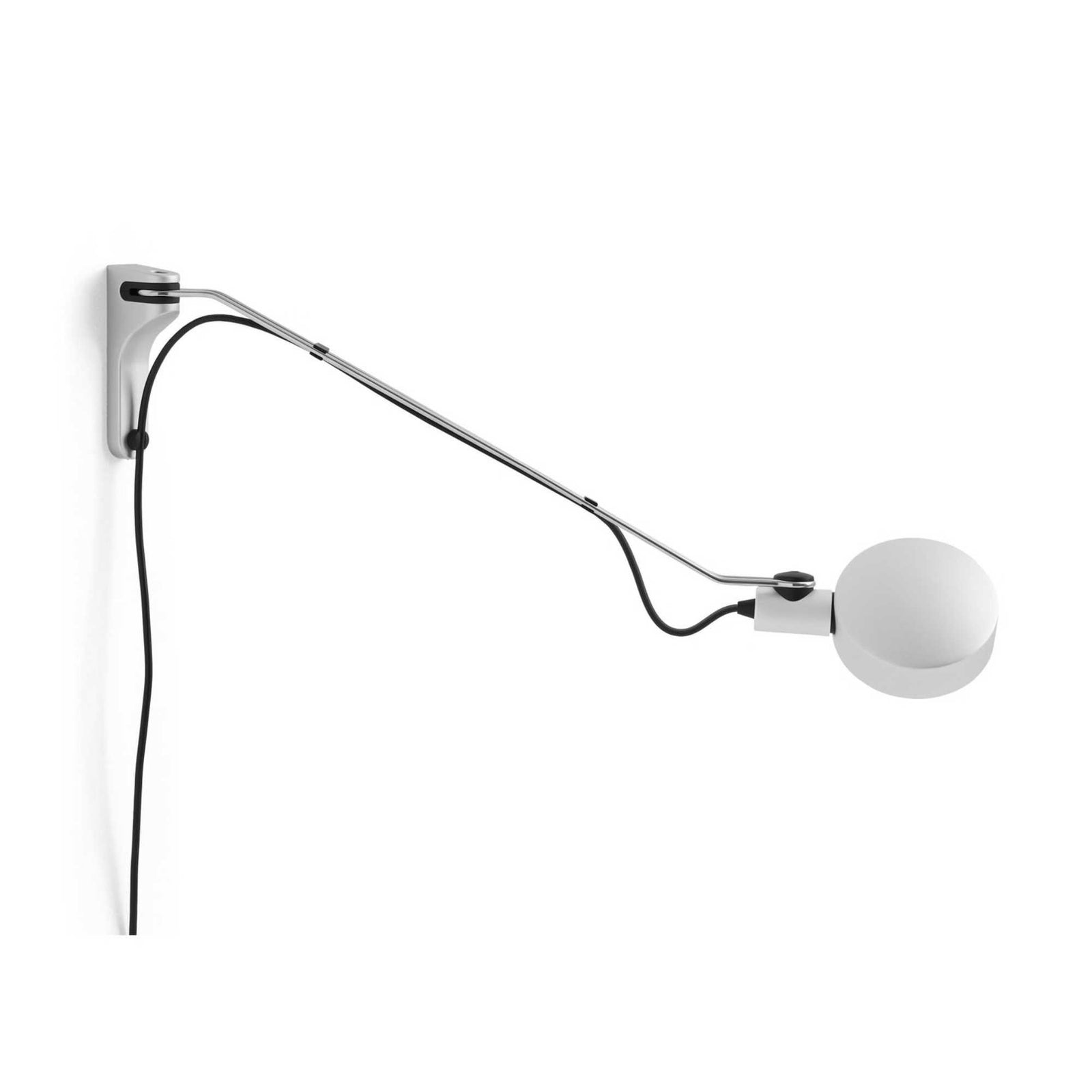 HAY Cupola wall lamp, clear anodized