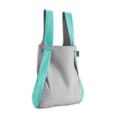 Notabag x Miffy Original backpack tote, grey/mint
