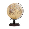 WoodGlobe Antique Map globe lamp 10"