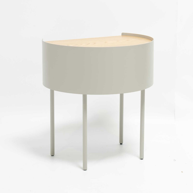 refurbished | Blu Dot Li'l Something side table, putty