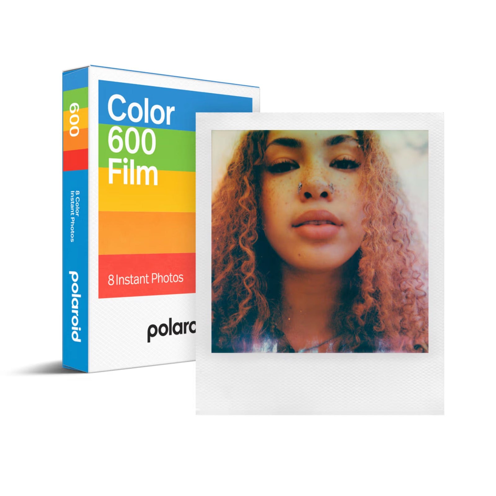 Polaroid Color 600 Film, white frame