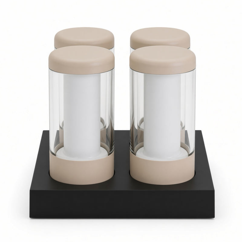 Sompex Nip rechargeable lamps set of 4