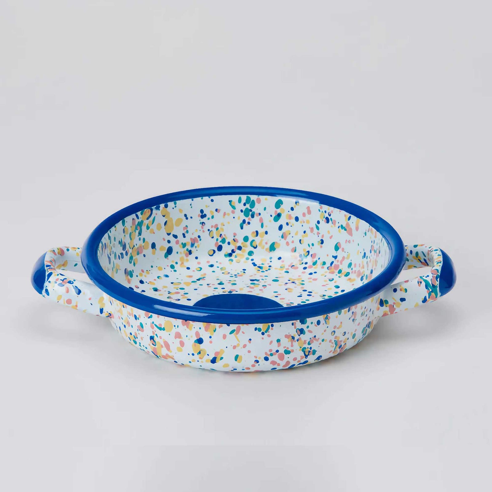 Kapka Enamel Wonder Wheel Small Frying Pan, Blue