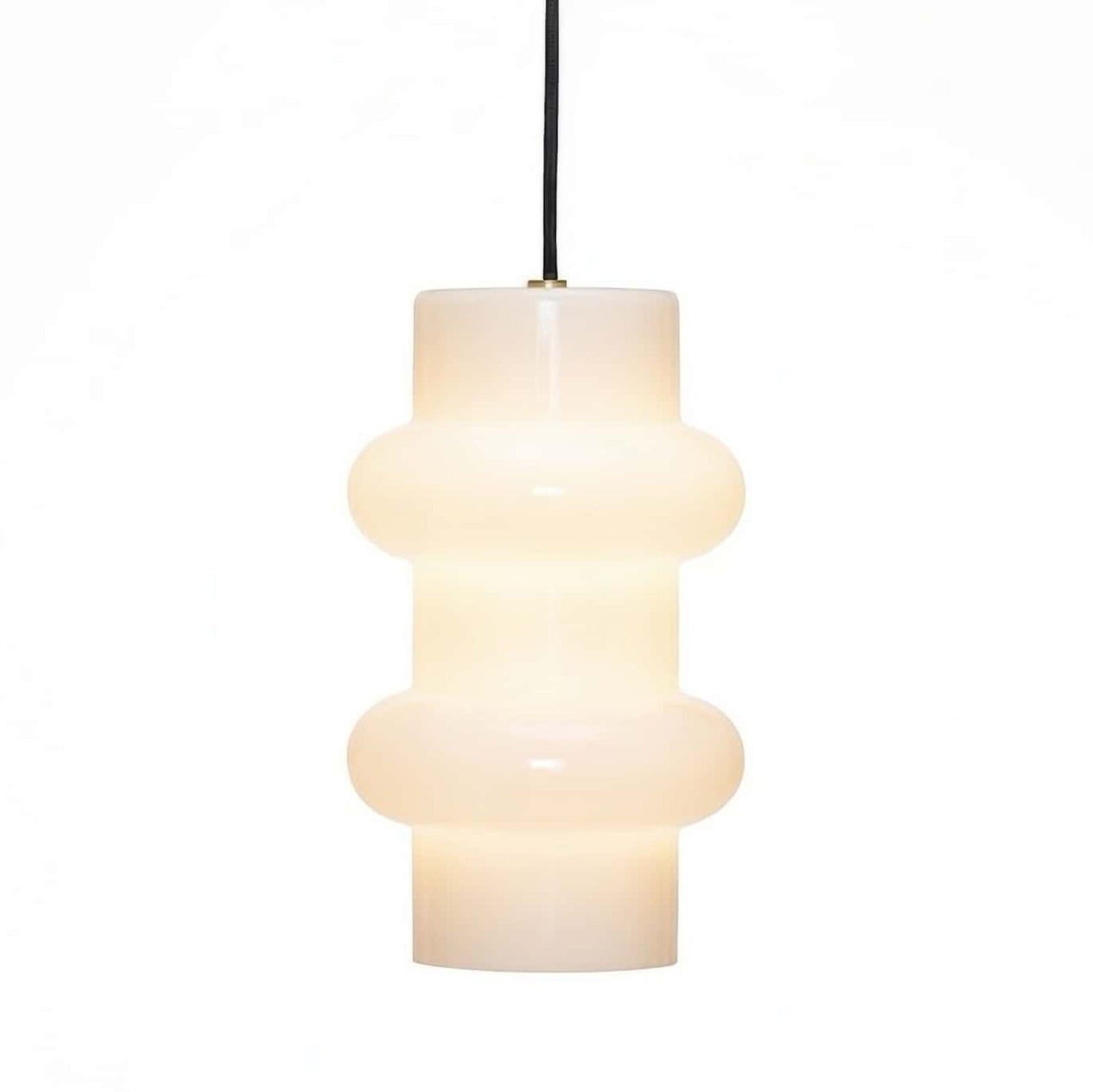 Hubsch Pilule Pendant Double Shiny White