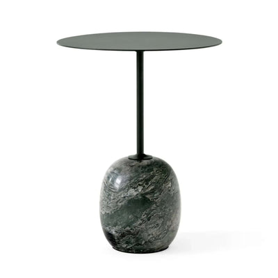 refurbished | &Tradition Lato LN8 coffee table, deep green & verde alpi marble