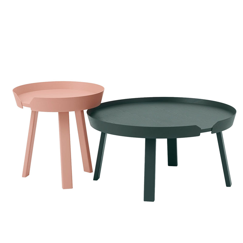 Muuto Around coffee table ø45, tan rose