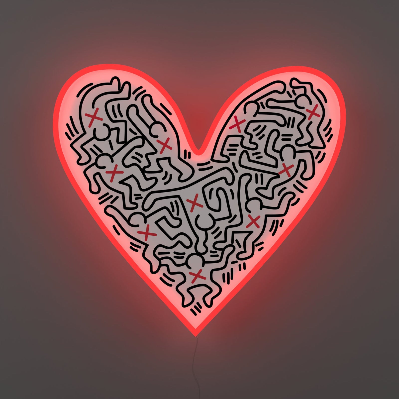 Yellowpop DANCE LOVE YP x Keith Haring