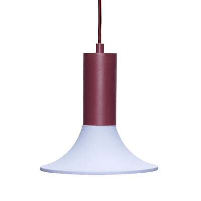 Hubsch Luminary pendant, burgundy/blue