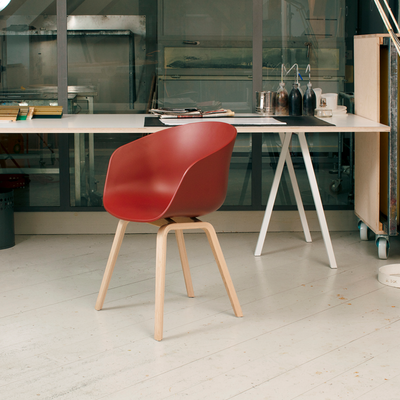Hay About A Chair AAC 22, pale peach/oak