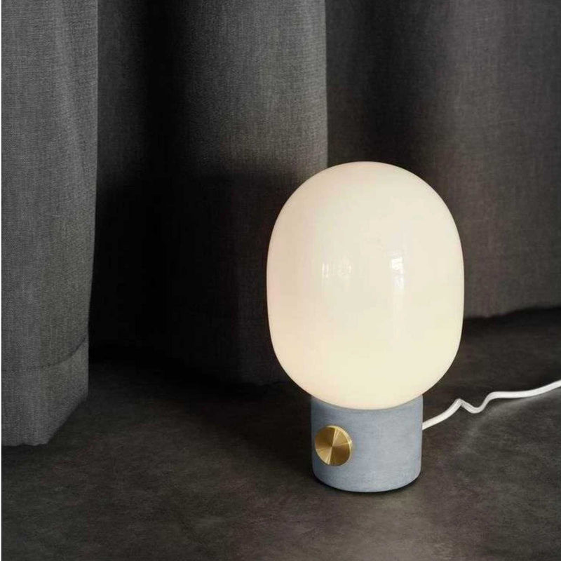 Audo Copenhagen JWDA table lamp, concrete/brass