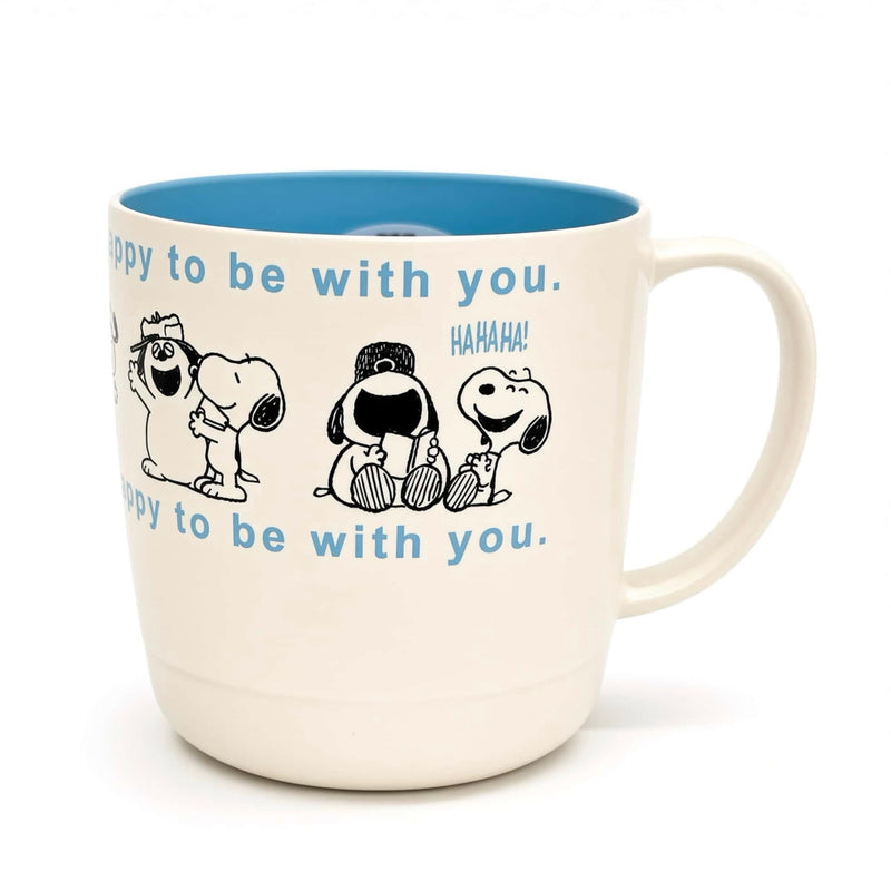 PEANUTS Snoopy & Friends mug, blue