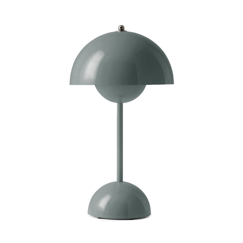 &Tradition Flowerpot VP9 rechargeable lamp, stone blue