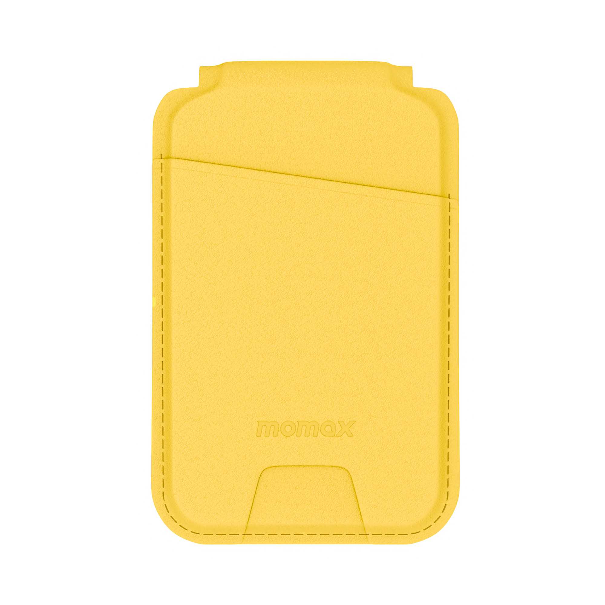 1-Wallet Magnetic Card Holder With Stand, yellow