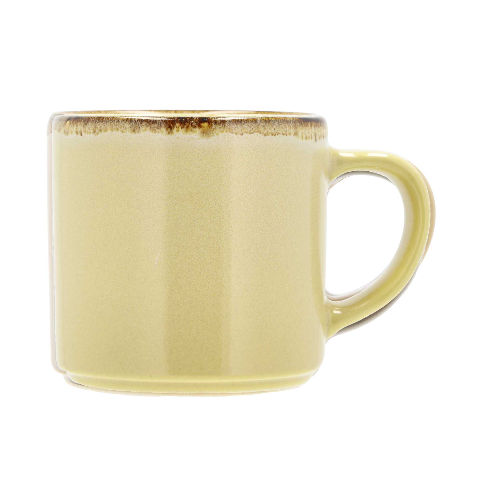 Villa Collection Iris mug, yellow