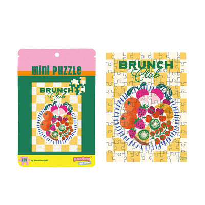Derrière la porte mini puzzle (99pcs), brunch