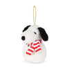 Peanuts Snoopy ECO Tiny Teddy Cream Snowman