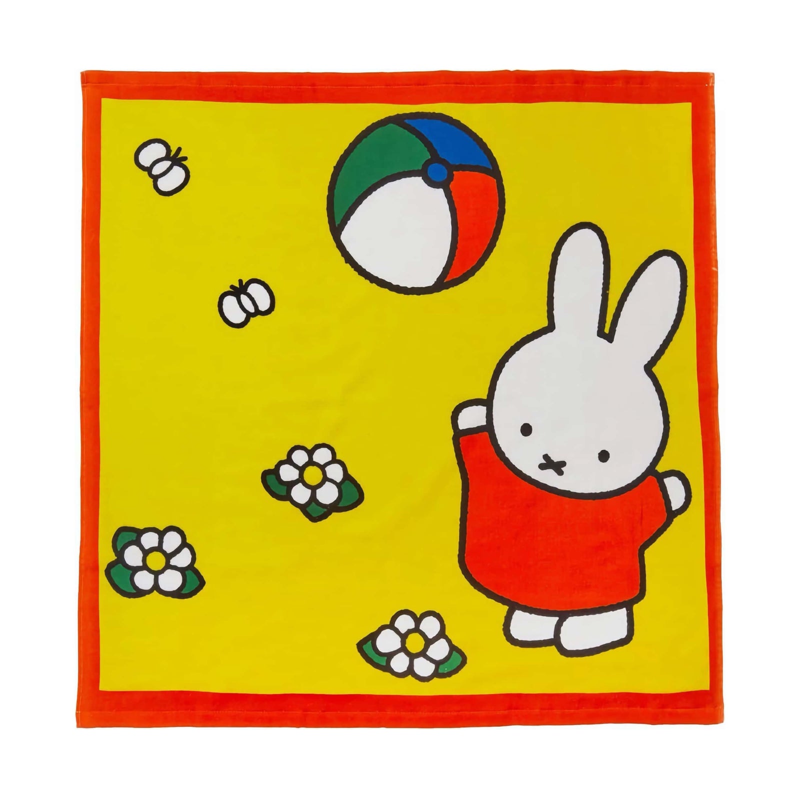 Marushin Miffy gauze bath towel, fun ball play