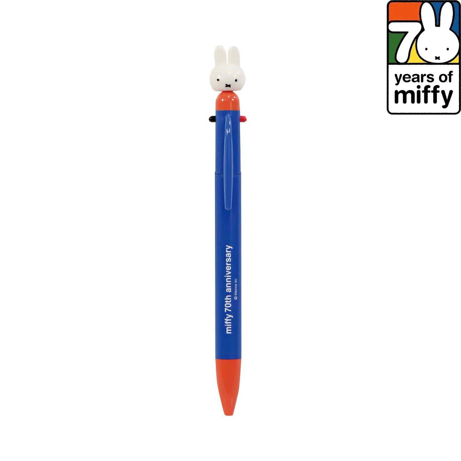 70 Years of Miffy Jetstream 3 color multi ballpoint pen, blue