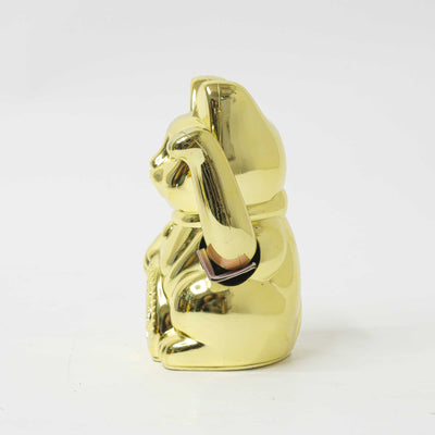 refurbished | Donkey Lucky Cat, Shiny Gold