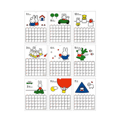 Illustrations Dick Bruna's Miffy 2025 Calendar