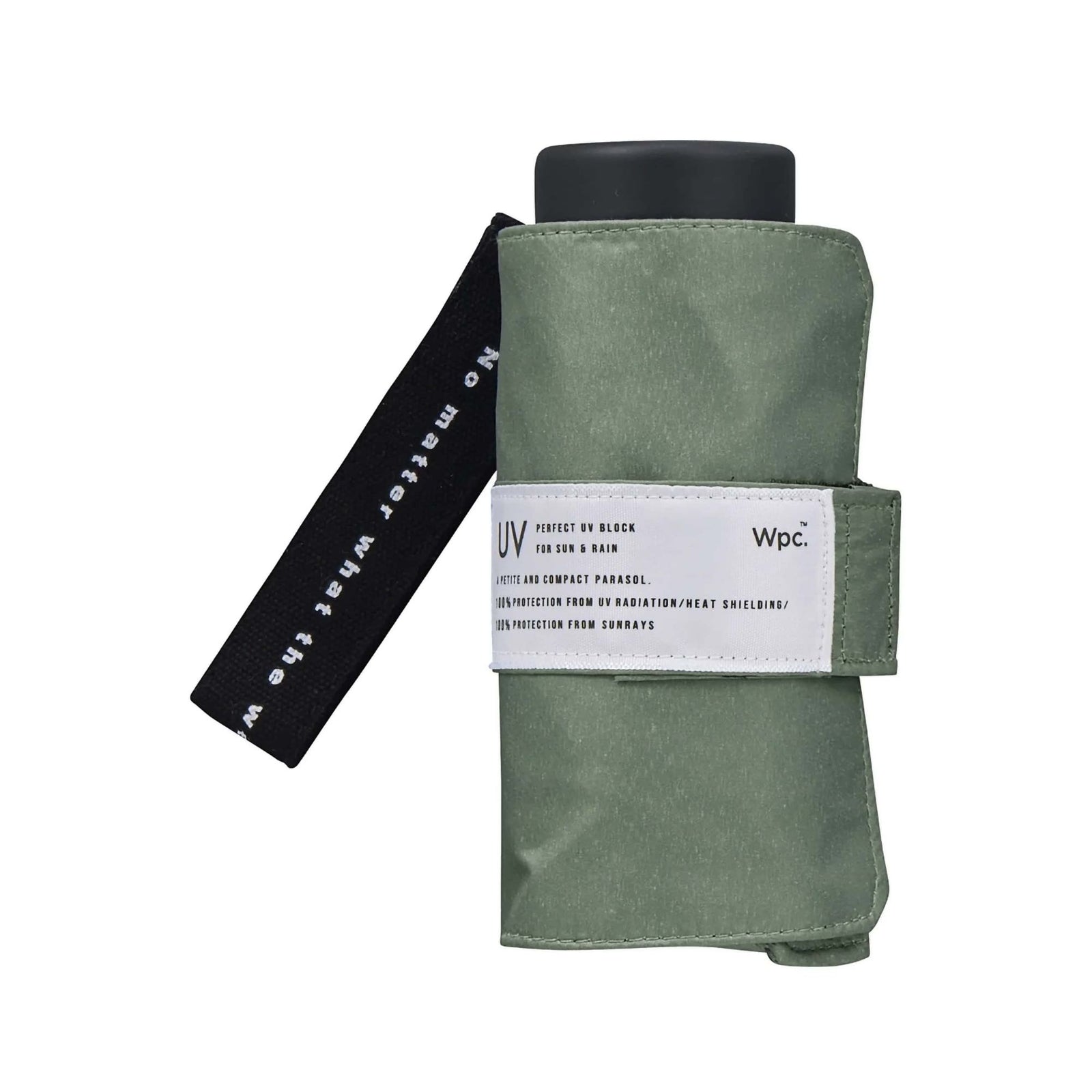 Wpc. UV Shield mini fold umbrella, green