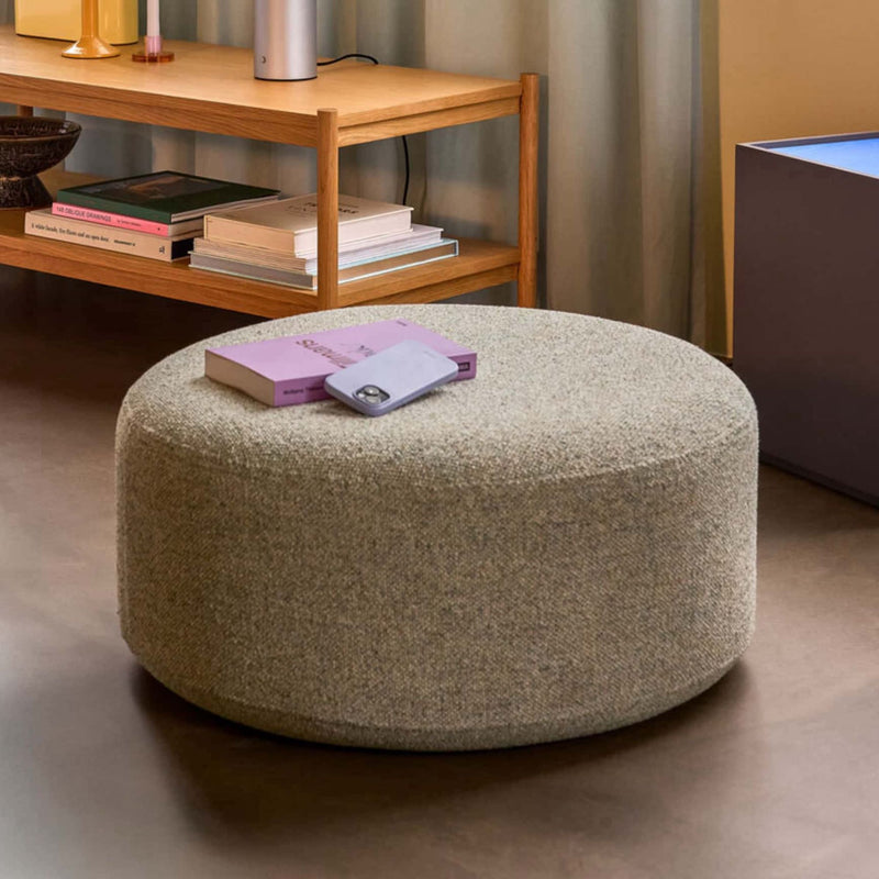 Hubsch Marshmellow pouffe large, light green