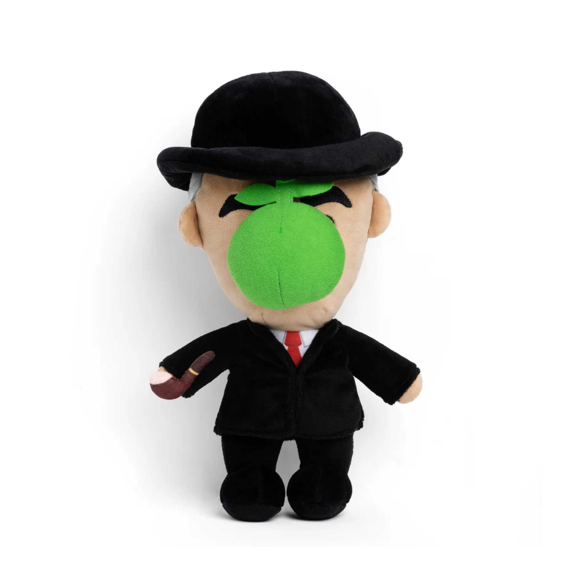 Today is Art Day Rene Magritte as the Son of Man Plush Toy