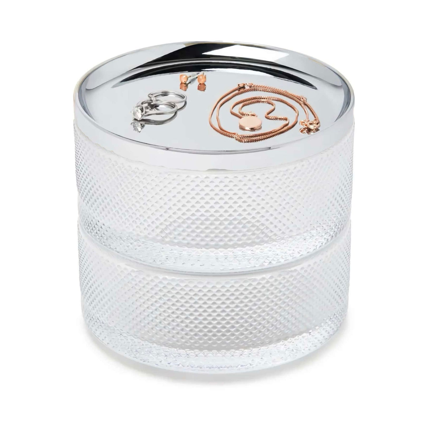 Umbra Tesora storage box, chrome