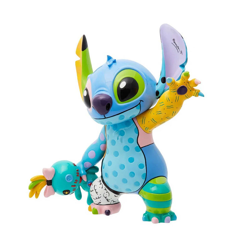 Disney by Romero Britto Stitch and Scrump figurine