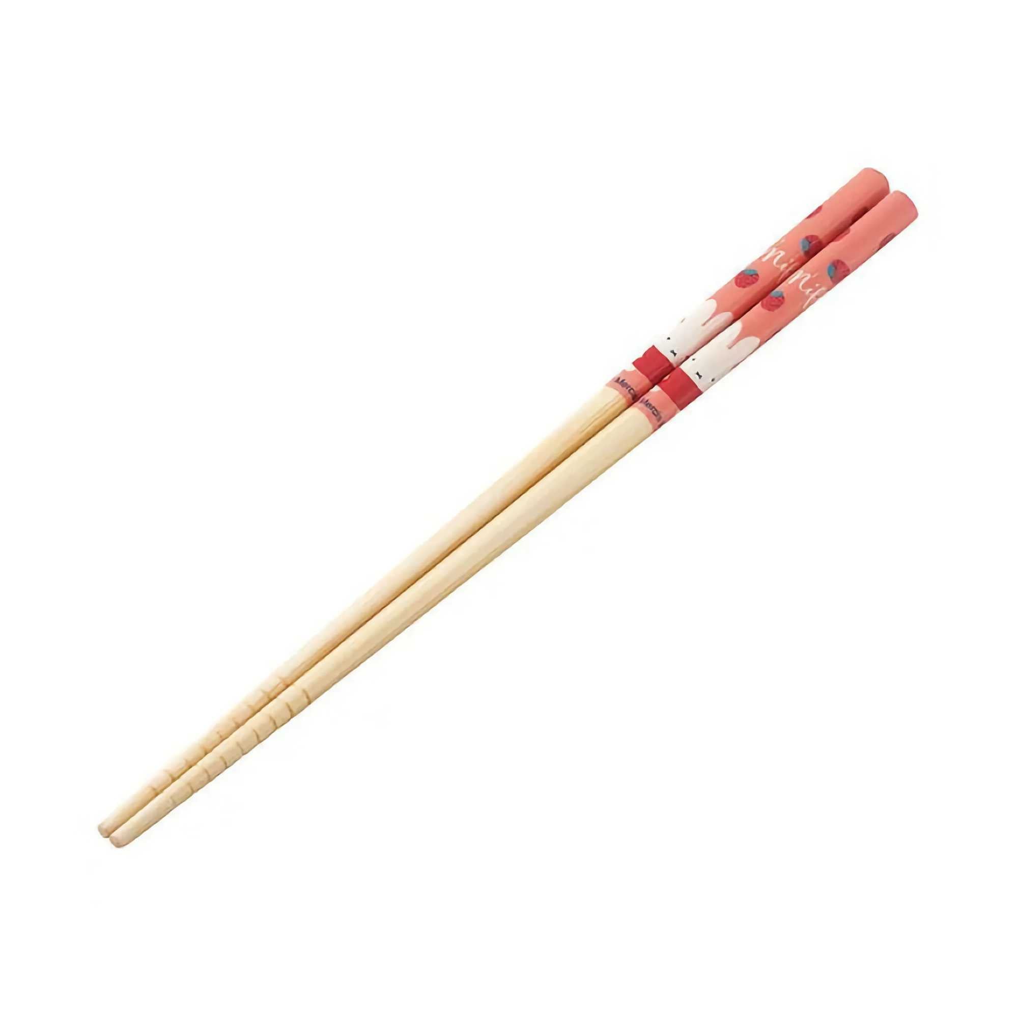 Miffy Bamboo Chopsticks, red