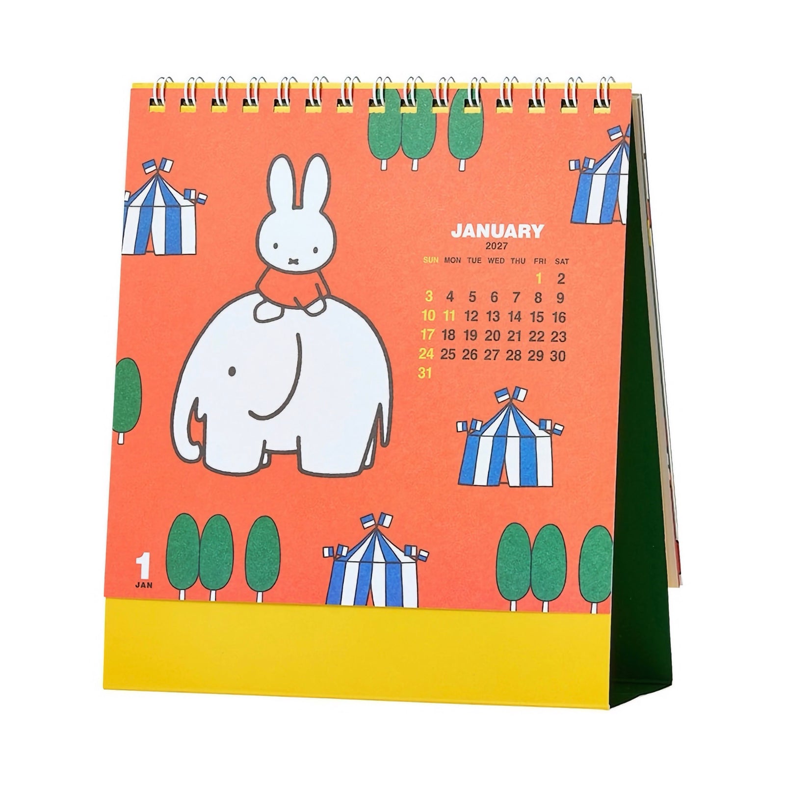 Miffy desk calendar 2027