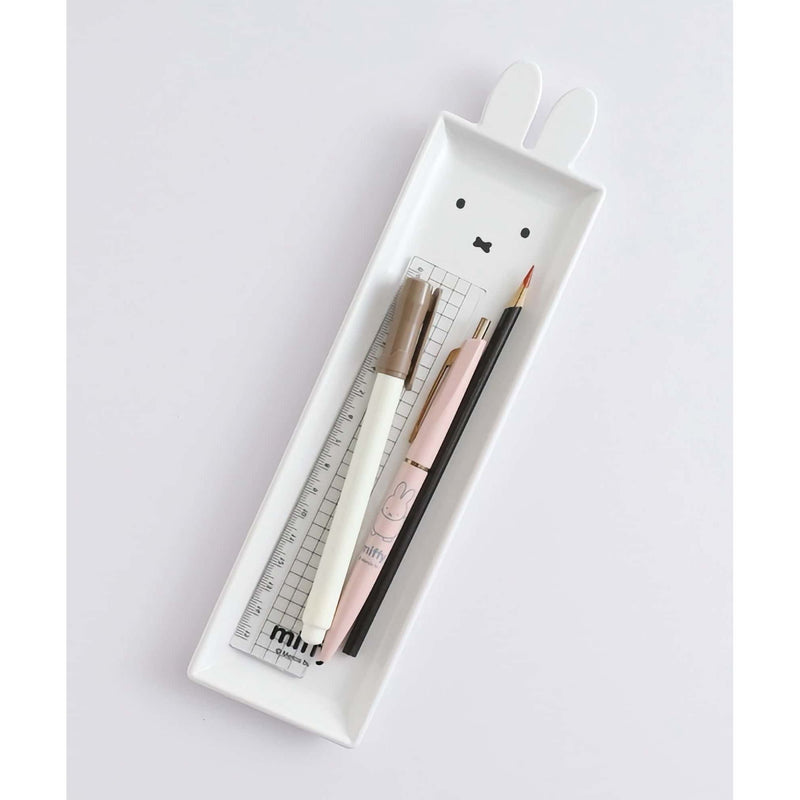 refurbished | Miffy long stationery tray, white