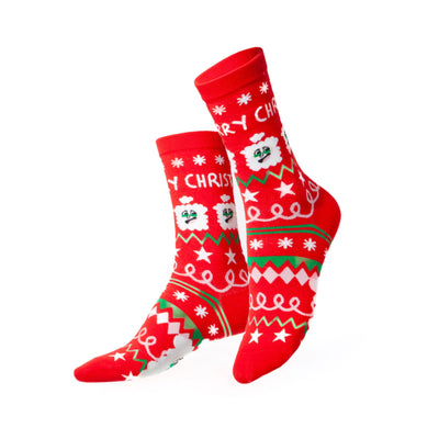 EMS Xmas Santa socks