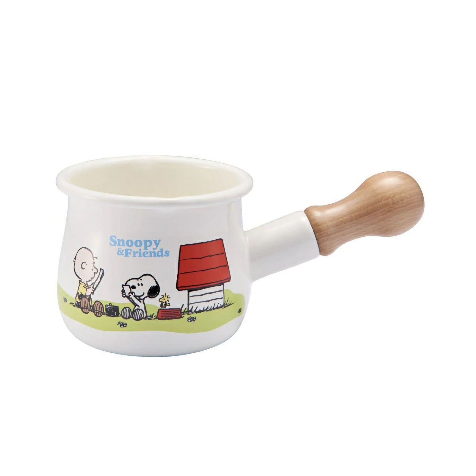Yutaka Horo x Snoopy Greenfield series enamel milk pan