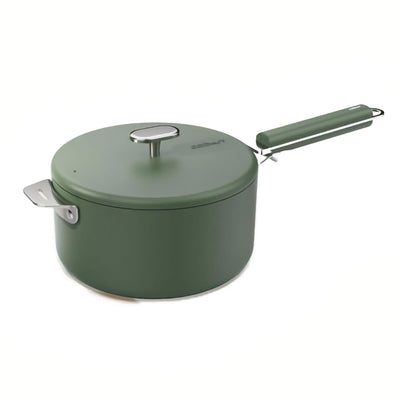 Cookut Marvellous stainless steel saucepan 20 cm, fern
