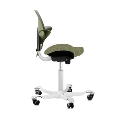 HAG Capisco Puls 8020 ergonomic chair, Cura Moss