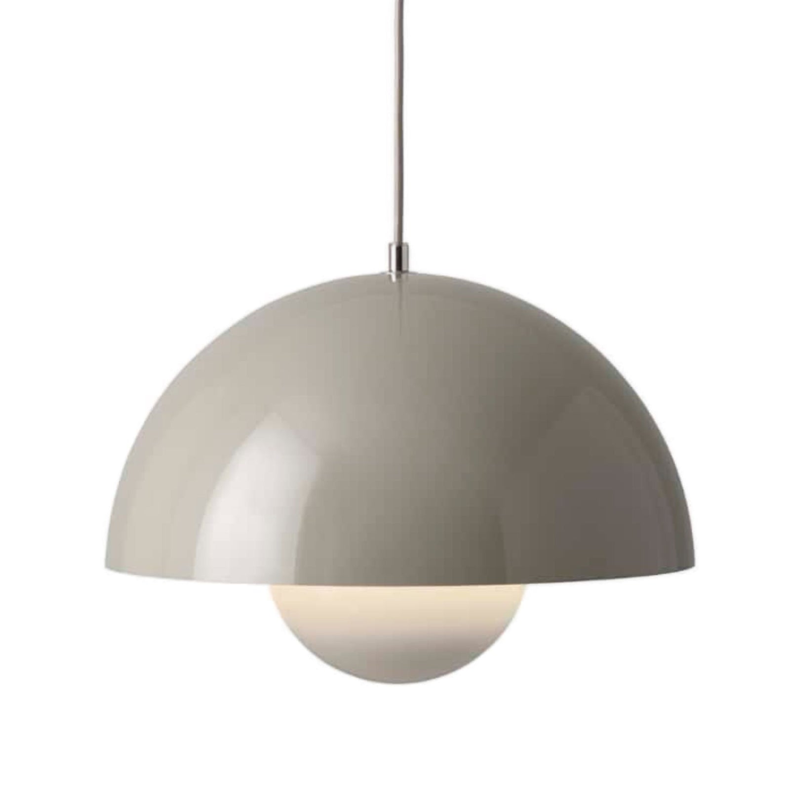 &Tradition Flowerpot VP7 pendant, grey beige
