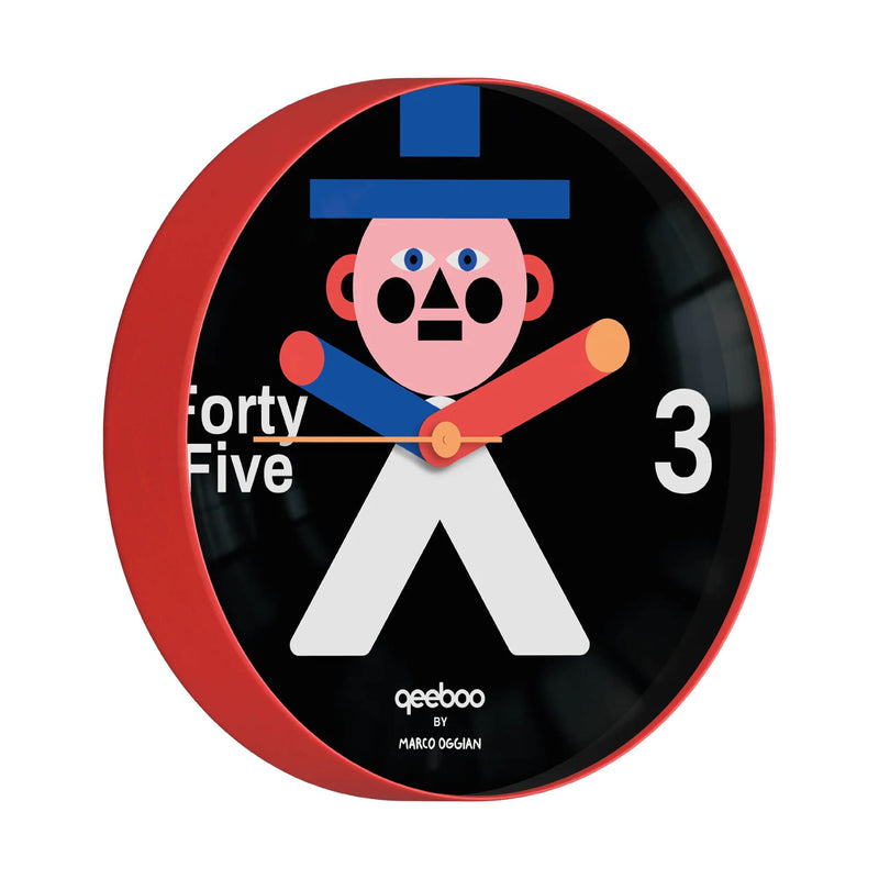 Qeeboo Mr. Wally wall clock