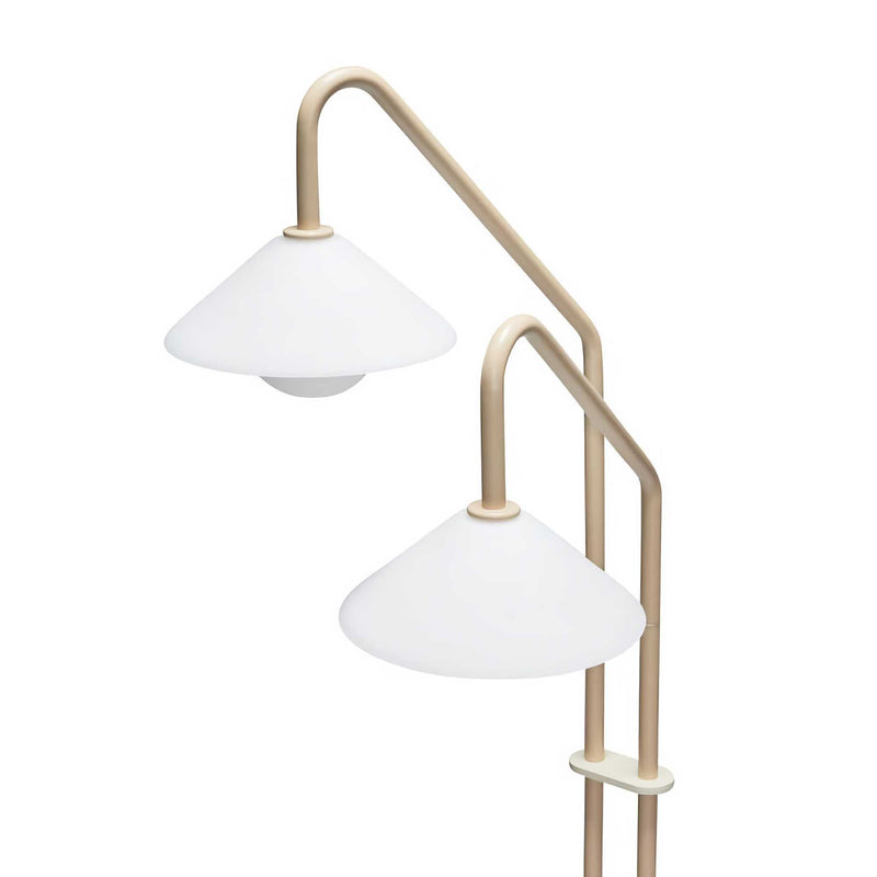 Hubsch Como Floor Lamp Beige