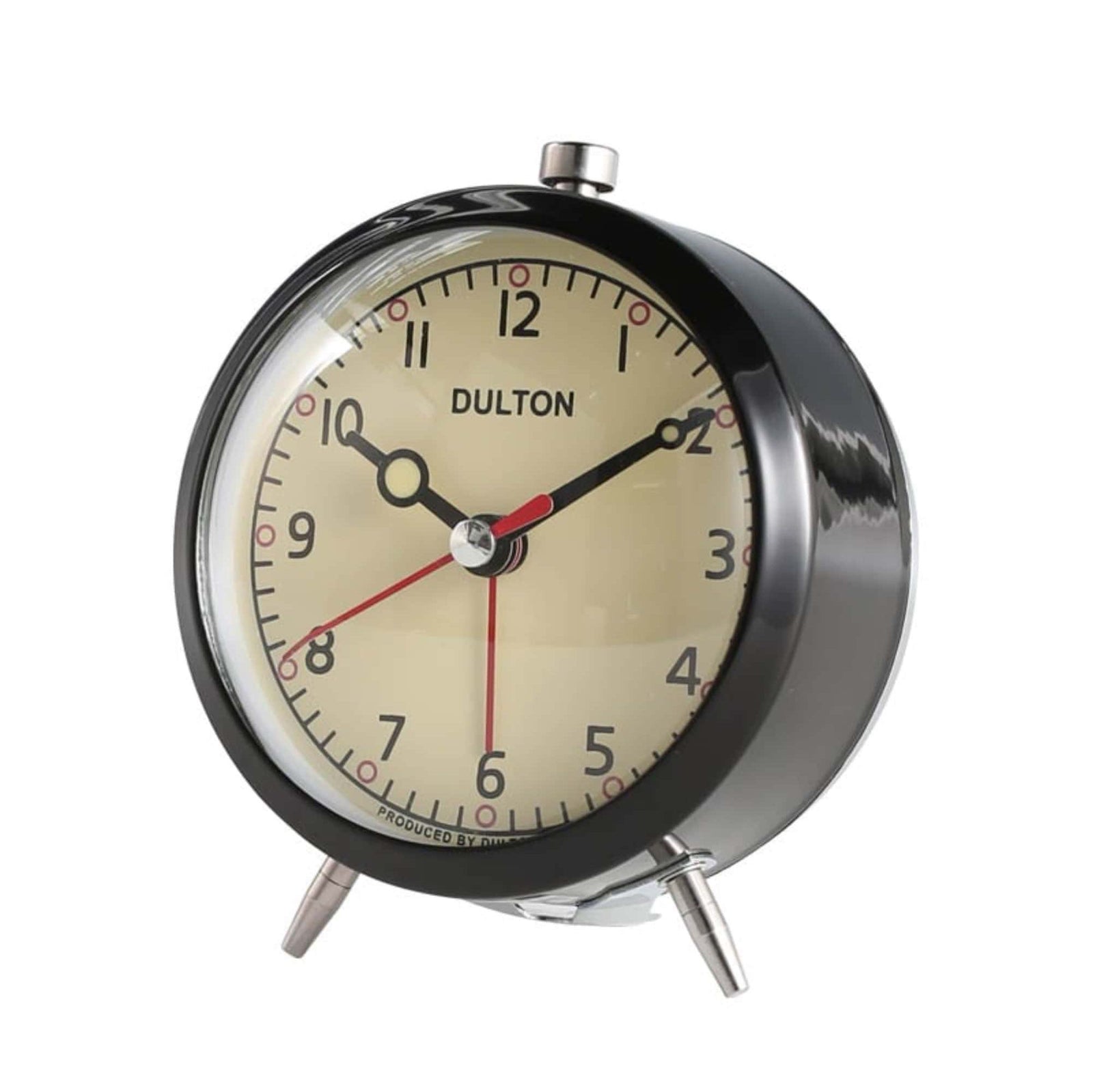 Dulton alarm clock, black