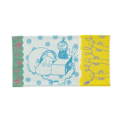 Marushin Moomin Radio Time Pile Fabric pillow cover