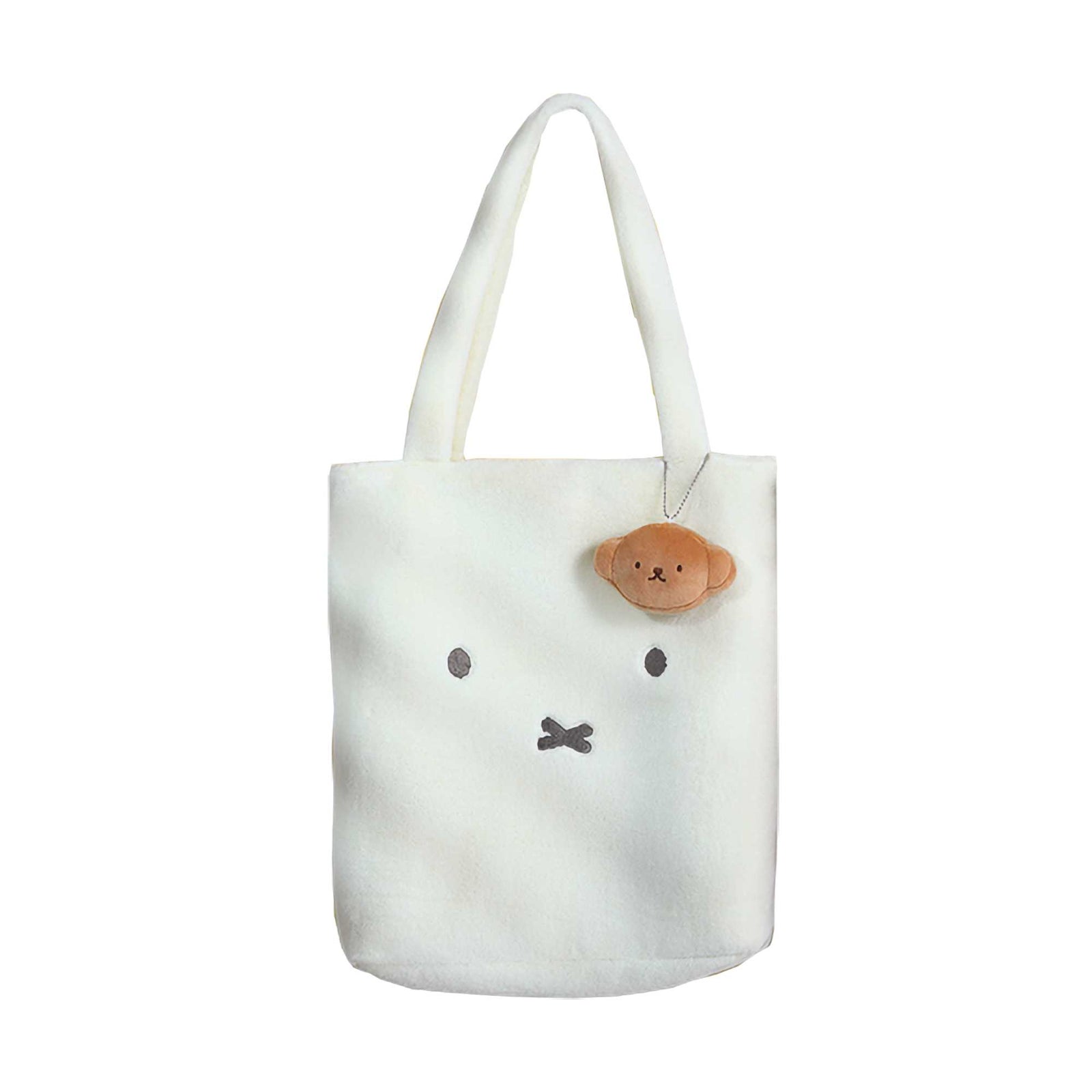 Vipo x Miffy plush tote, miffy