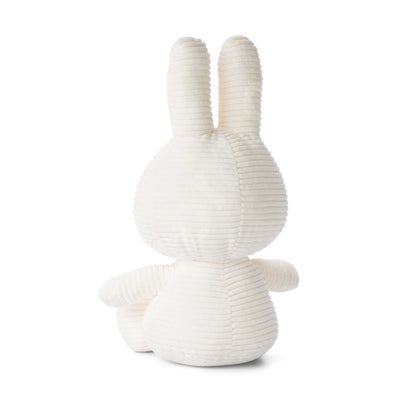 Miffy ECO Corduroy Sitting plush 33cm, off-white