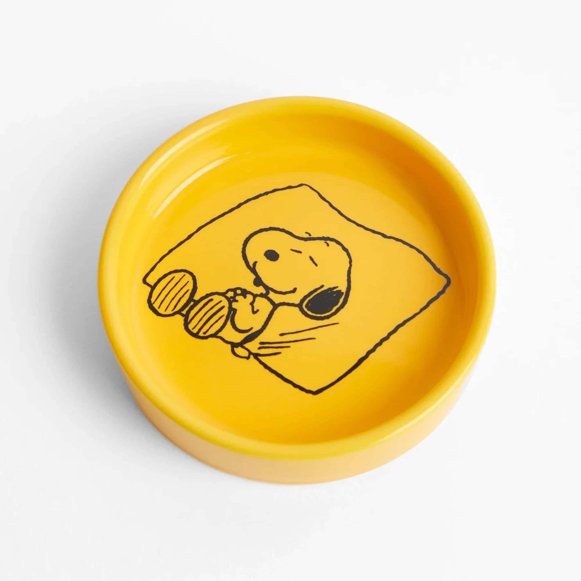 Magpie x Peanuts pin dish, lazy day