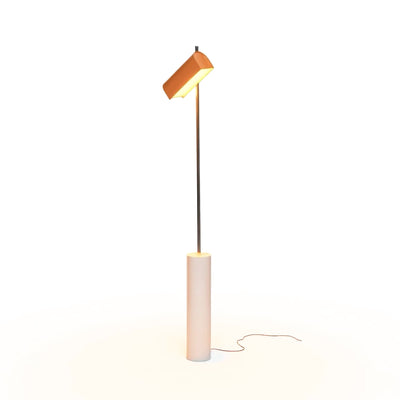 Hubsch Reflector Floor Lamp Orange