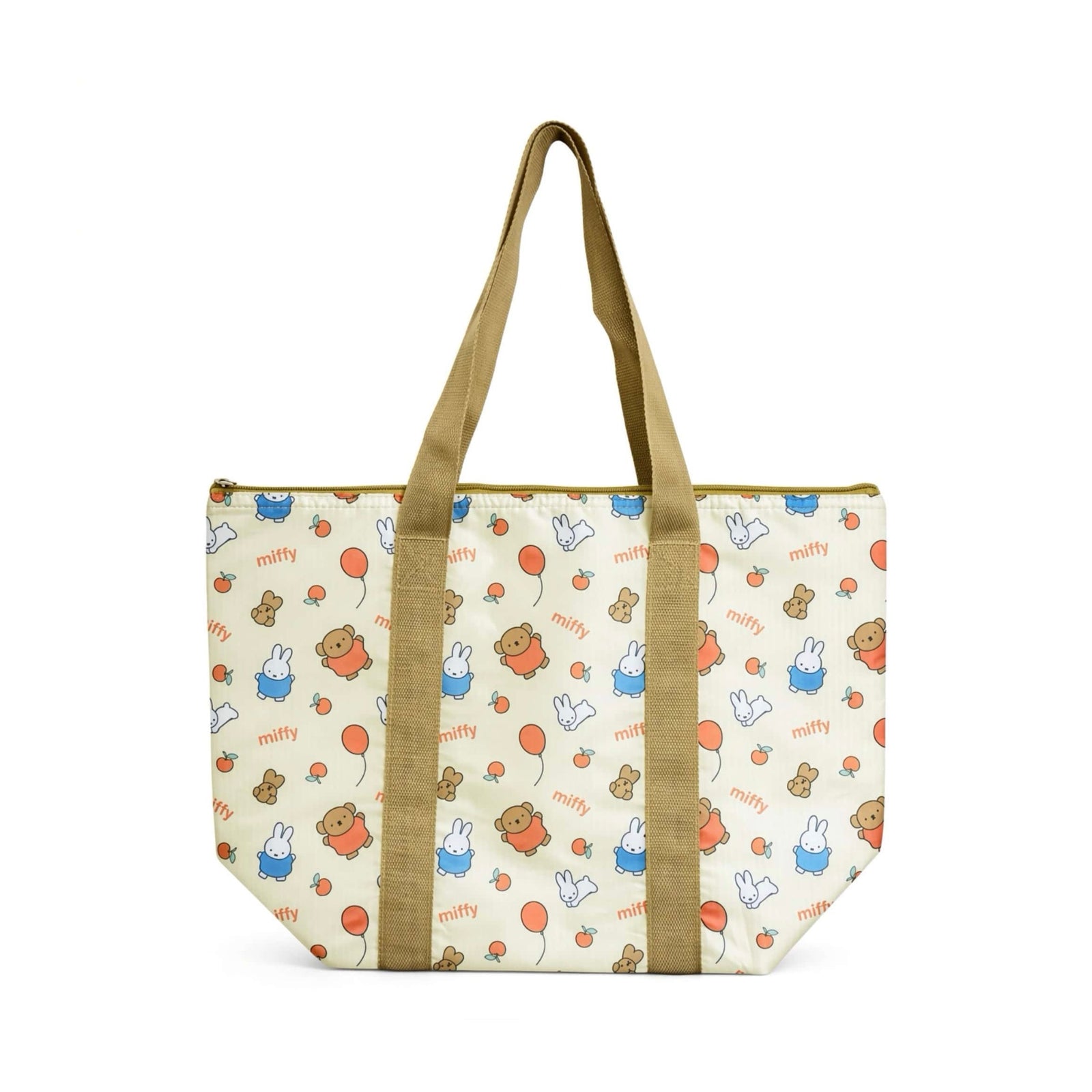 Miffy cooler tote bag, brown