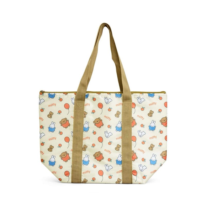 Miffy cooler tote bag, brown