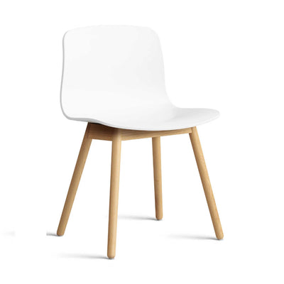 Hay AAC 12 Chair Solid Oak , White