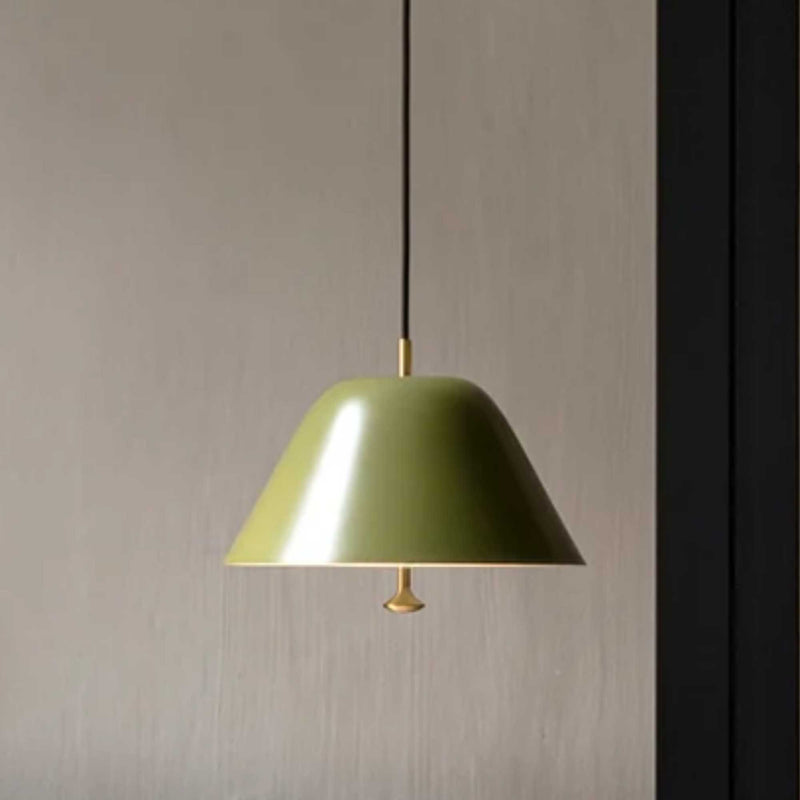 Audo Levitate Pendant Lamp (ø40cm) , Sage Green/Brass
